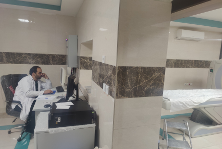 افتتاح واحد سی تی اسکن بیمارستان حضرت محمد (ص) میمه